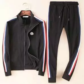 moncler jogging suit cotton moncler zipper noir